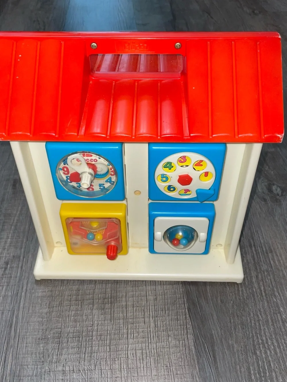 Chicco’s 8 Block Activity House Activity House Vintage 80’s Toddler Play